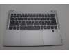 Lenovo 5CB1P48993 C-Cover with keyboard,Slovenian,Cloud Grey,Backlight,FingerPrint