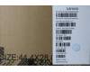 Lenovo 5CB1P74380 COVER Upper Case ASM_SLV H 83KX FP CB