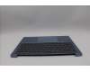 Lenovo 5CB1P89881 C-Cover with keyboard, UK English, Polar Blue, Backlight, UK