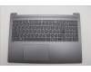 Lenovo 5CB1R07769 C-Cover with keyboard, German, Luna Grey, Non-Backlight, 3CELL, UK