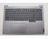 Lenovo 5CB1R08860 C-Cover with keyboard, Czech Slovakian, Arctic Grey, Backlight, H-series, UK