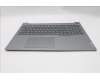 Lenovo 5CB1R08937 C-Cover with keyboard, Greek, Arctic Grey, Backlight, U-series, US