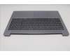 Lenovo 5CB1R37531 C-Cover with keyboard, Czech Slovakian, Arctic Grey, Backlight, UK