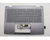 Lenovo 5CB1R61257 C-Cover with keyboard, Hebrew, Luna Grey, Non-FingerPrint, Puresight Logo, US