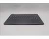 Lenovo 5CB1R61697 C-Cover with keyboard, UK English, Luna Grey, Non-Puresight Logo, Screw, UK