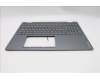 Lenovo 5CB1R68016 C-Cover with keyboard, Switzerland, Luna Grey, Non_Puresight Logo, FingerPrint
