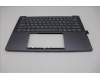 Lenovo 5CB1R68327 C-Cover with keyboard, Greek, Luna Grey, Non-Puresight Logo, US