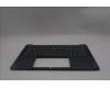 Lenovo 5CB1R68339 C-Cover with keyboard, Portuguese, Luna Grey, Non-Puresight Logo, UK