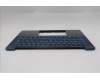 Lenovo 5CB1S00227 C-Cover with keyboard, German, Tidal Teal, Puresight Logo, UK