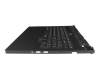 5CB1S11824 teclado incl. topcase original Lenovo UK (Inglés) negro/plateado con retroiluminacion