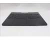 Lenovo 5CB1S57488 C-Cover with keyboard, Portuguese, Eclipse Black, RGB Backlight, UK