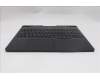 Lenovo 5CB1S76720 C-Cover with keyboard, Greek, Eclipse Black, RGB Backlight, US