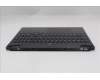 Lenovo 5CB1S82781 C-Cover with keyboard, Hebrew, Eclipse Black, RGB Backlight, Anodizing Sandblasting, US