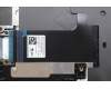 Lenovo 5CB1S89903 C-Cover with keyboard, Belgian, Eclipse Black, White Backlight, Anodizing Sandblasting