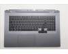 Lenovo 5CB1S90413 C-Cover with keyboard, Russian, Luna Grey, RGB Backlight