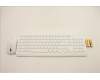 Lenovo 5KM1C40669 Keyboard_Mouse, Wireless, Russian Cyrillic, White Grey, Non Backlight