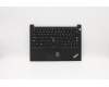 Lenovo 5M10V17007 C-Cover with keyboard, Arabic, Black, Non-Backlight, US