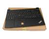 5M10W64520 teclado incl. topcase original Lenovo DE (alemán) negro/negro con mouse stick