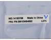 Lenovo 5M10W64652 MECH_ASM FRU MECH POWER_BTN W FP BK