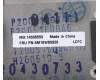 Lenovo 5M10W85920 MECH_ASM GRP KBD BZL,EURO ENG,WW,DB,CHY