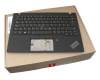 5M10Z27531 teclado incl. topcase original Lenovo DE (alemán) negro/negro con retroiluminacion y mouse stick WWAN