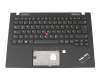 5M10Z27531 teclado incl. topcase original Lenovo DE (alemán) negro/negro con retroiluminacion y mouse stick WWAN