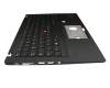 5M10Z54256 teclado incl. topcase original Lenovo DE (alemán) negro/negro con retroiluminacion y mouse stick