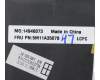 Lenovo 5M11A35078 MECH_ASM KBD FRA BL(Pri) Pat FPR UK BK