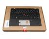 5M11H41876 teclado incl. topcase original Lenovo DE (alemán) negro/negro con retroiluminacion y mouse stick