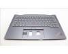 Lenovo 5M11H62309 MECH_ASM BL KB GY FPR NORDIC CHY