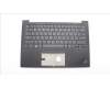 Lenovo 5M11H62618 C-Cover with keyboard, US English Euro, Black, Backlight, Fingerprint, US