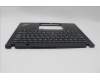 Lenovo 5M11H94314 C-Cover with keyboard, Norwegian, Black, UK