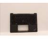 Lenovo 5M11J12731 C-Cover with keyboard, US English Euro, Black, WLAN, US
