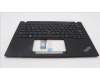 Lenovo 5M11L59435 C-Cover with keyboard, Arabic, Black, Backlight, WWAN, US