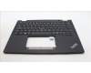 Lenovo 5M11L64084 C-Cover with keyboard, Brazil Portuguese, Black, Backlight, UK