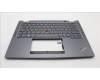 Lenovo 5M11L64749 C-Cover with keyboard, Switzerland, Grey, Backlight, WWAN, UK