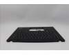 Lenovo 5M11L93092 C-Cover with keyboard, UK English, Black, Backlight, WWAN, UK