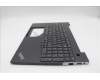 Lenovo 5M11N96568 MECH_ASM FRU KBD CCV SLV (LTN) UK BK