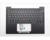 Lenovo 5M11N99584 C-Cover with keyboard, US English Euro, Black, Backlight, WWAN, US