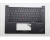 Lenovo 5M11P32367 C-Cover with keyboard, Hungarian, Black, Backlight, UK