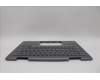 Lenovo 5M11P35023 C-Cover with keyboard, Spanish, Luna Grey, Fingerprint, WLAN, UK