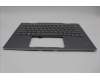 Lenovo 5M11P35046 C-Cover with keyboard, Greek, Luna Grey, Fingerprint, WWAN, US
