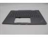 Lenovo 5M11P35094 C-Cover with keyboard, Portuguese, Luna Grey, Fingerprint, WWAN, UK