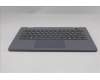 Lenovo 5M11Q55247 C-Cover with keyboard, Nordic, Luna Grey, Non-Backlight, No World Face Camera, UK