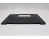 Lenovo 5M11Q55971 C-Cover with keyboard, Danish, Deep Black, FingerPrint Reader, WLAN, UK