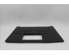 Lenovo 5M11Q60759 C-Cover with keyboard, Danish, Black, Backlight, UK