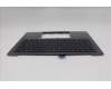 Lenovo 5M11R87928 C-Cover with keyboard, Belgian, Black/Grey, FingerPrint Reader, WLAN, UK