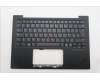 Lenovo 5M11S09533 C-Cover with keyboard, Belgian, Black, Backlight, UK