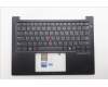 Lenovo 5M11S09960 MECH_ASM FRU KBD W/C ARA BL(SRX)US BK