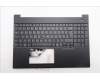 Lenovo 5M11S10104 C-Cover with keyboard, German, Black, UK
